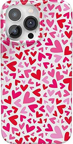 Casely iPhone 14 Pro Case | XOXO | Candy Hearts | Compatible with MagSafe | Classic Ultra Slim Design - color: XOXO | Candy Hearts, size: iPhone 14 Pro