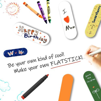 Momostick Flatstick, Cell Phone Finger Grip Strap Holder for Hand, Cell Phone Stand, New Slim Finger Loop Selfie Grip Compatible with Most Smartphones