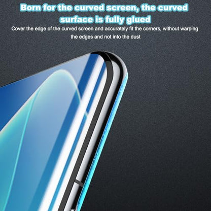 Hydrogel Film Screen Protector for Motorola Edge 50 Ultra -3 Pieces Transparent Soft TPU Protective Film (Anti fingerprint) [Clear HD] [High Sensitivity] [Curved full screen]Gift of auxiliary locator