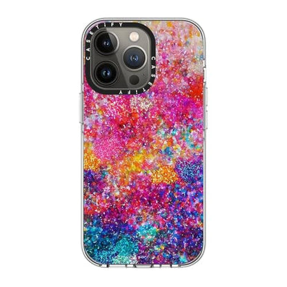 CASETiFY for iPhone 13 Pro Case - Impact Clear Compatible with MagSafe | Not Yellowing | 6.6 ft. 3x Military Grade Drop Protection | And We Danced Our Way Home by Ingrid Ching | Clear - color: And We Danced Our Way Home, size: Iphone 13 Pro (6.1")
