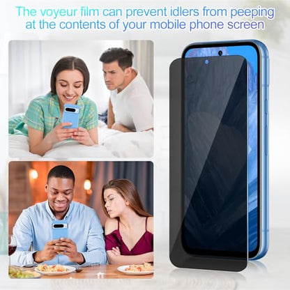 3 Pack Privacy Screen Protector for Google Pixel 8A