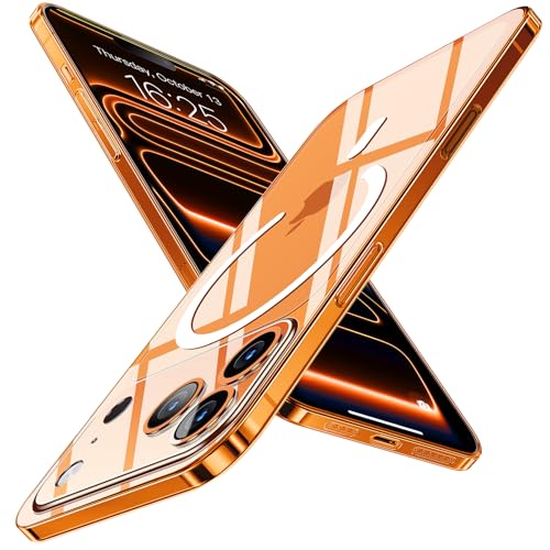 Magnetic Slim Case for iPhone 17 Pro Max [Compatible with MagSafe] – 0.03in Thin, Transparent Clear Finish, Non-Yellowing, Full Camera Protection – Fits 6.9 Inch - color: Clear, size: for iPhone 17 Pro Max 6.9inch