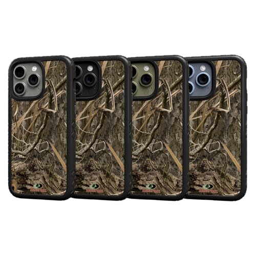 Mossy Oak | Shadow Grass | Dual-Layer Case in Onyx Black Designed for iPhone 13 Pro Shock & Drop Proof - Durable | As Seen on Shark Tank - color: Shadow Grass | Onyx Black, size: Apple iPhone 13 Pro