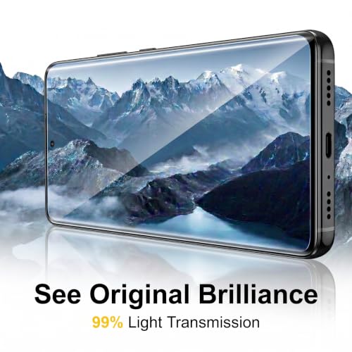 DUNSIHUI 2Pcs Moto Edge 2024 6.6" Screen Protector, 3D Curved Full Coverage Silk Anti-Scratch 9H HD Clear Tempered Glass Screen Protector Protective Film For Moto Edge 2024 (gen 5) 6.6 Inch