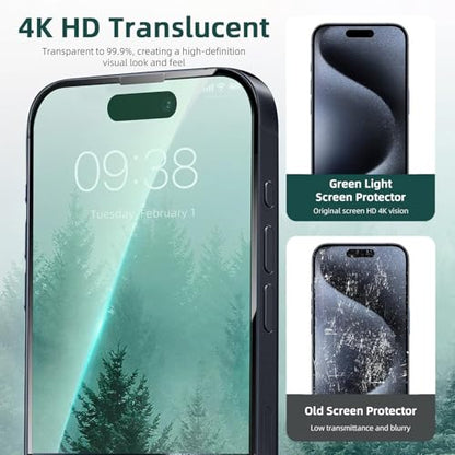 3 Pack Anti-Blue Light Screen Protector for iPhone Air - size: iPhone Air