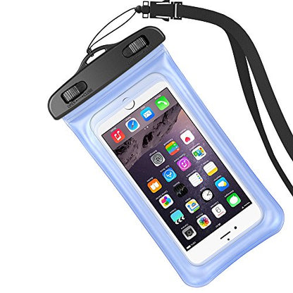 Floating Waterproof Pouch for Samsung Galaxy Note 20 Ultra S20 S21 S22 S23 Ultra S21+ S20 Plus S21 FE Note 10 Plus Lite 9 S10 Plus A53 5G, A13 5G, A52 5G, A42 5G Underwater Phone Case Dry Bag Black - color: Black