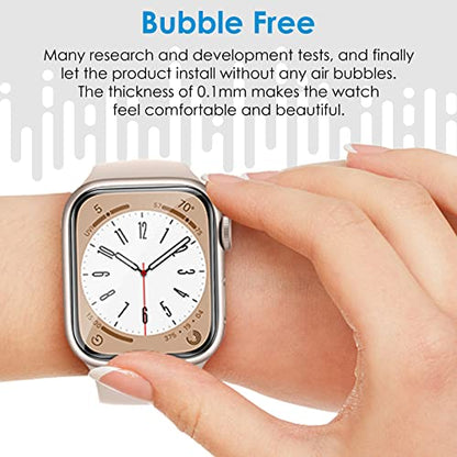 UniqueMe 6 Pack for Apple Watch 40mm SE 3/SE 2/SE Screen Protector - size: 40mm