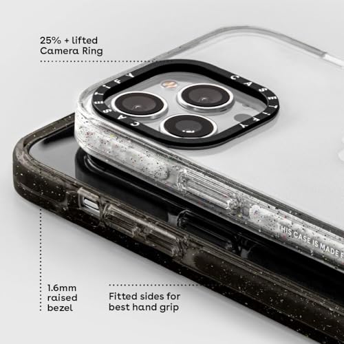CASETiFY for iPhone 13 Mini Case - Impact | Slim Fit | 6.6 ft. Drop Protection | Fun Friends | Black - color: Fun Friends, size: Iphone 13 Mini (5.4")