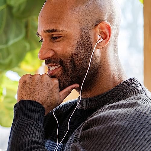 Panasonic ErgoFit Wired Earbuds, In-Ear Headphones with Dynamic Crystal-Clear Sound and Ergonomic Custom-Fit Earpieces (S/M/L), 3.5mm Jack for Phones and Laptops, No Mic - RP-HJE120-N (Rose Gold) - color: Rose Gold, size: S/M/L, style: No Mic