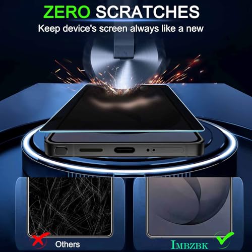 IMBZBK Privacy Screen Protector for Samsung Galaxy S26 Ultra, 3+3 Pack - color: S26 Ultra-Black