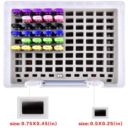 FULLCASE USB Flash Drive Case for SanDisk,for Samsung,for PNY,104-Slot - color: White