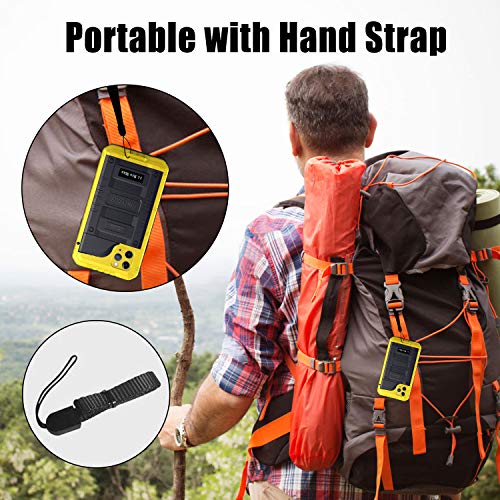 Beasyjoy for iPhone 11 Pro Max Case Waterproof Metal Case Heavy Duty Built-in Screen Full Body Protective Shockproof Military Grade Yellow - color: Yellow, size: iPhone 11 Pro Max