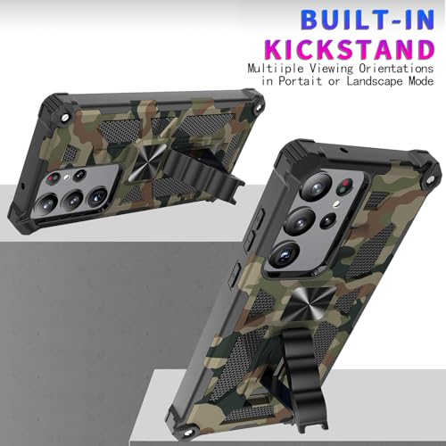 for Samsung Galaxy S26 Ultra Case Camo Phone Case, Army Green - color: Army Green, size: Samsung Galaxy S26 Ultra 5G