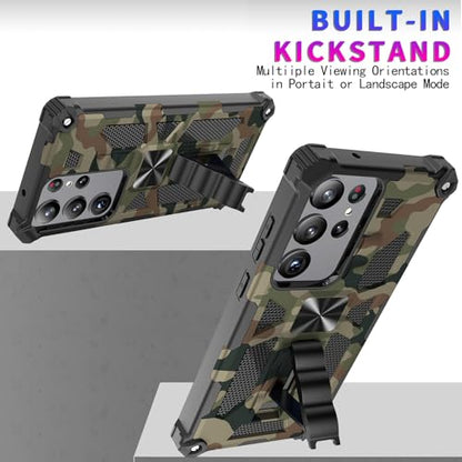 for Samsung Galaxy S26 Ultra Case Camo Phone Case, Army Green - color: Army Green, size: Samsung Galaxy S26 Ultra 5G