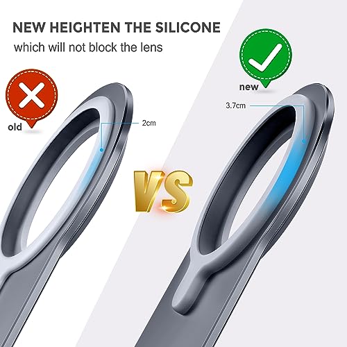 CreaDream Stand for MagSafe Charger, Aluminum Phone Stand Holder for iPhone - color: Gray