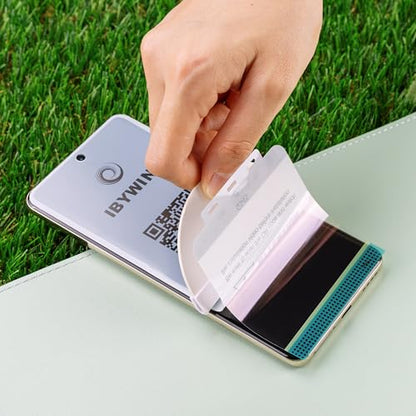 Ibywind for Realme 16 Pro+ Screen Protector,2-Pack,Hydrogel Film with Camera Lens Protector,Easy Installation Tool,Bubble-Free,Fingerprint Unlock Compatible,Anti-Shatter,Anti-Scratch - size: Realme 16 Pro+ 6.8 inches