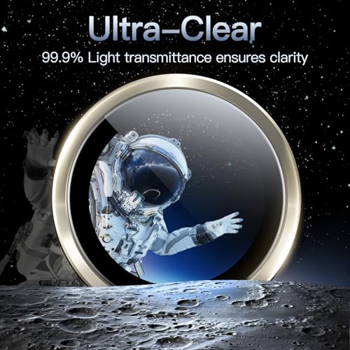 JETech Camera Lens Protector for iPhone 15 Pro/15 Pro Max, Natural Titanium - color: Natural Titanium