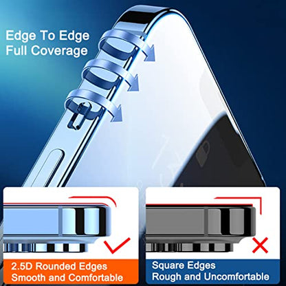 2 Pack Compatible with iPhone 12 Pro Max Privacy Screen Protector, Anti-Spy Anti-Blue Light Eye Protection Tempered Glass Film, Scratch Resistant, Full Coverage, Case Friendly - size: for iPhone 12 Pro Max