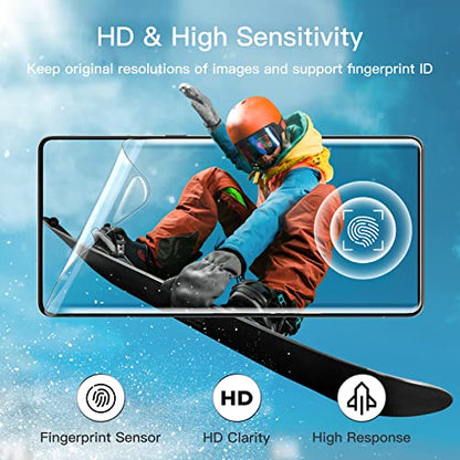 JETech TPU Screen Protector for Google Pixel 7 Pro, 2+2 Pack - size: Pixel 7 Pro