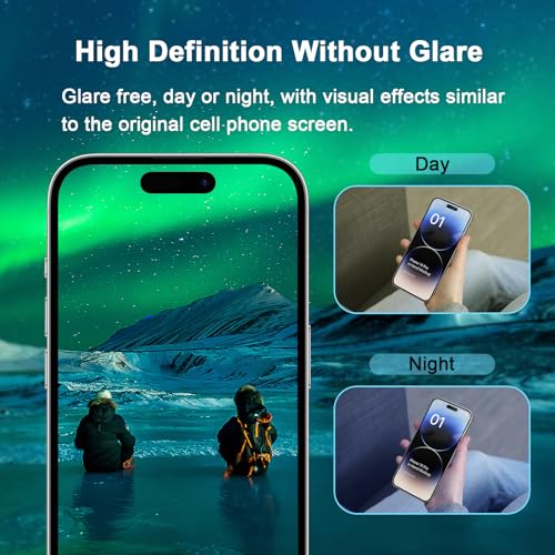 JESOHO Screen Protector for iPhone 12 & iPhone 12 Pro 6.1 inch, 2 Pack | Blue Light Blocking Tempered Glass Film, Eye Protection, Case Friendly, No Bubble,with Easy Installation Kit - size: iPhone 12/12 Pro (6.1 inches)