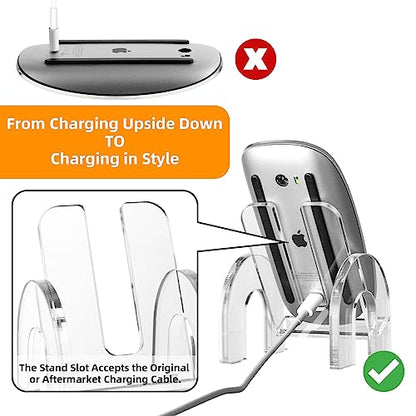Mouse Holder Stand for Apple Magic Mouse 1 & 2 Easy Charging - style: sofa shape