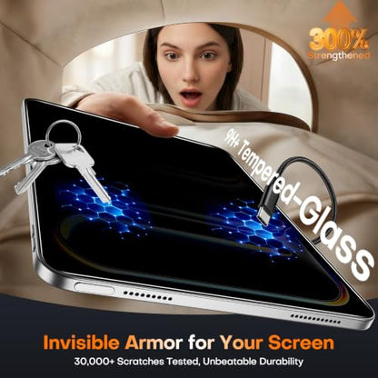 OMOTON 2 Pack 4 Way Privacy Screen Protector for iPad Pro 11 inch M5 M4 - size: iPad Pro 11''