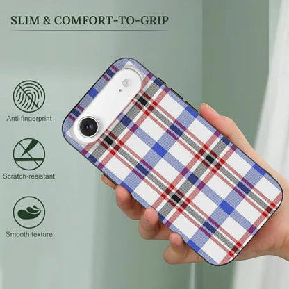Clan Boswell TartanAnti-Yellowing Soft TPU Phone Case for iPhone 17, Shockproof and Scratch-Resistant Case - color: black-style-209