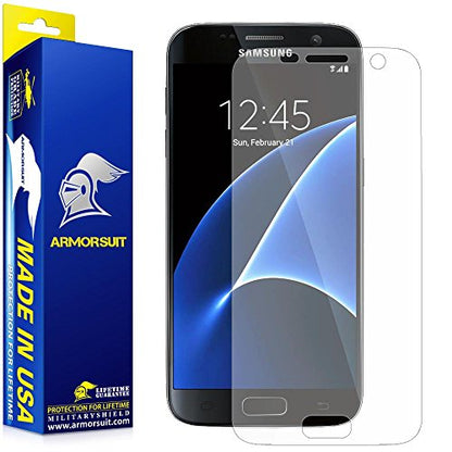 ArmorSuit MilitaryShield Anti-Glare Screen Protector for Samsung Galaxy S7 - [Max Coverage] Anti-Bubble Matte Film