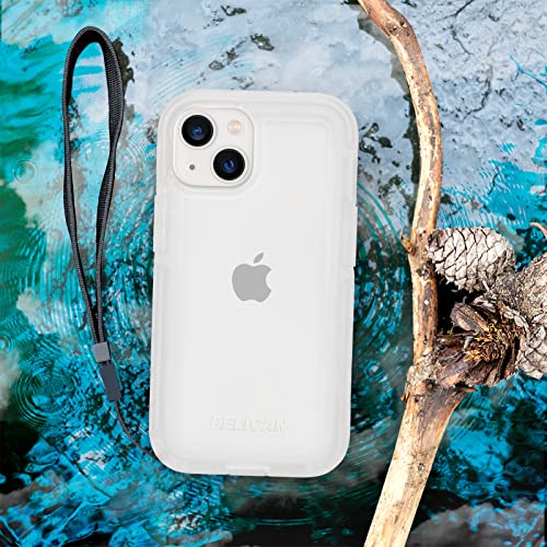 Pelican - Marine Active Series - Water-Resistant Case Cover for iPhone 13, Dust and Splash Proof Case Cover Designed to Fit Nicely in Pocket - 18ft Drop Protection - 6.1 Inches, Clear - color: Marine Active Clear