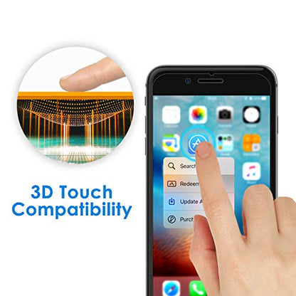 JETech Privacy Screen Protector for iPhone 8 Plus/7 Plus, 2-Pack - size: iPhone 8 Plus/7 Plus