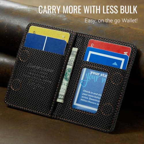 Defencase for Magsafe Wallet Magnetic Card Holder RFID Blocking, CF-Black - color: CF Black