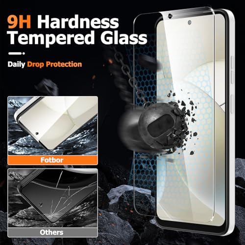 Fotbor 3 Pack for Moto G Power 5G (2024) Tempered Glass Screen Protector - size: Moto G Power 2024
