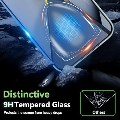 for Xiaomi POCO F8 Pro Screen Protector with Camera Lens Protector, 9H Hardness Anti-Scratch Tempered Glass flim, Case Friendly, Anti-Fingerprint,Anti-Scratch (2+2 PACK) - color: POCO F8 Pro