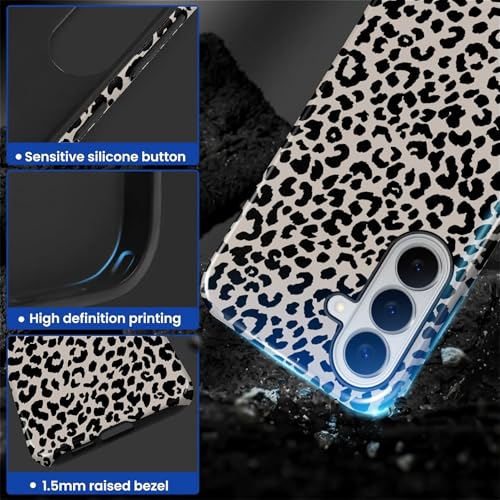 Case Compatible with Samsung Galaxy S26, Hybrid 2-Layer Hard Shell Protection Case, Shockproof Protective Tough Phone Cover, Animal Leopard Print - color: Animal Leopard Print, size: Samsung Galaxy S26