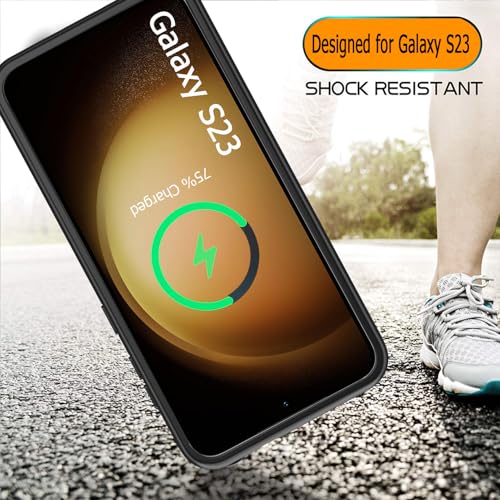 Battery Case for Galaxy S23,[10000mAh] Slim Portable Protective Fast Charging Case Backup Power Bank Battery Case Compatible with Galaxy S23(6.1inch) Wireless Charging Case with Carplay-Black - size: Galaxy S23
