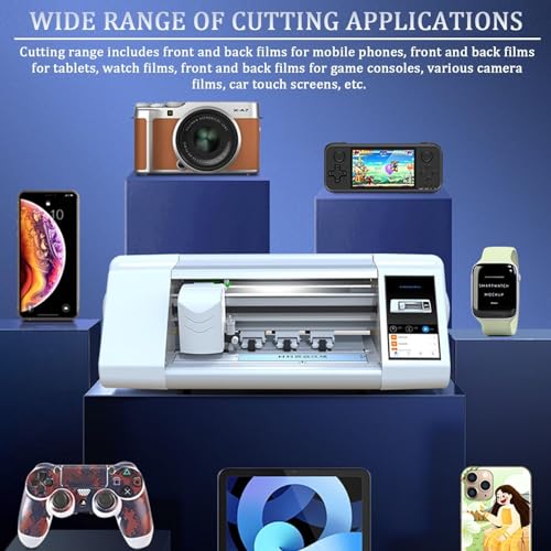 Intelligent Film Cutting Machine for Hydrogel TPU Screen Protectors for Front of The Cellphone, Mobile Phone Protector Multifunctional