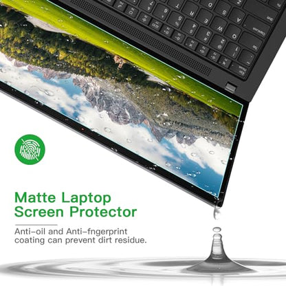 2 Pcs 17.3 Inch Anti Blue Light Screen Protector, Reduce Eye Strain Matte Anti Glare Computer Screen Cover, Blue Light Blocking Screen Protector for HP/Lenovo/Dell/ASUS/Acer/Samsung 17.3’’ with 16:9 - size: 17.3 inch