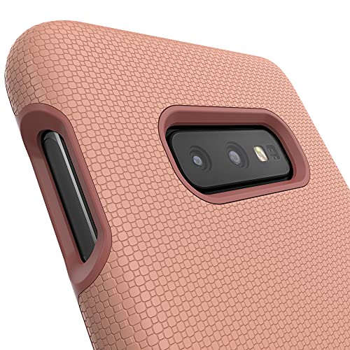 Crave Dual Guard for Samsung Galaxy S10e Case, Shockproof Protection Dual Layer Case for Samsung Galaxy S10e - Blush - color: Blush