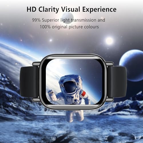 4-Pack for Redmi Watch 5 Lite Screen Protector, Soft Flexible TPU Ultra-Thin Self-Healing Bubble-Free Protective Film for Redmi Watch 5 Lite, HD Clear Case-Friendly Easy Installation - size: Redmi Watch 5 Lite