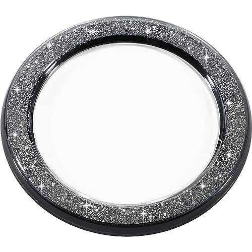 metisinno Magnetic Base Compatible with PopSocket Phone Grips and iPhone MagSafe Cases, Black Sparkle Glitter - color: Sparkle Black