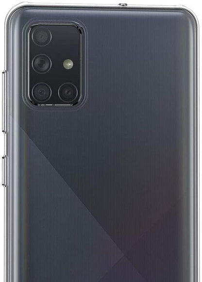 MaiJin Case for Samsung Galaxy A71 5G (6.7 inch) Soft TPU Rubber Gel Bumper Transparent Back Cover