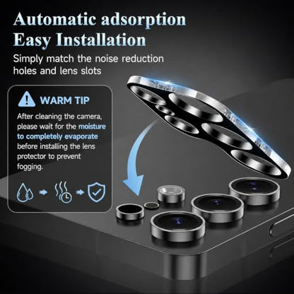 4 Pack Camera Lens Screen Protector for Samsung Galaxy S25 Ultra - size: S25 Ultra