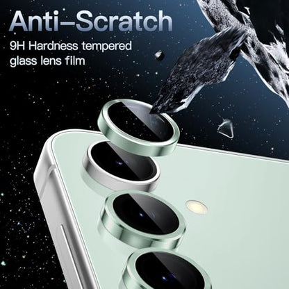 JETech Camera Lens Protector for Samsung Galaxy S24 FE, Mint Green, 1 Set - color: Mint Green