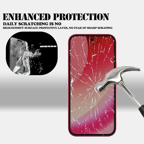Easy Alignment Frame Designed For Google Pixel 10a Anti Spy Private Tempered Glass Film 2-Pack Google Pixel 10a Camera Lens Protector Film 2-Pack 9H Hardness