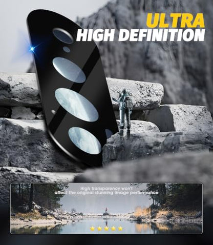 Orzero (5 Pack Camera Lens Protector Compatible for Google Pixel 11 Pro XL, Protector de Cámera Tempered Glass 9H Precise Camera Cutouts Anti-Scratch Does Not Affect Night Shots and Flash - size: Google Pixel 11 Pro XL