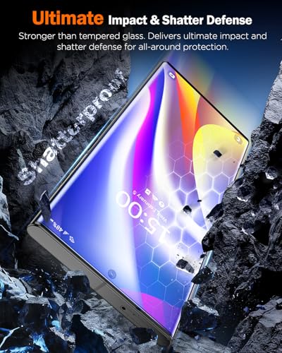 LK 2 Pack for Samsung Galaxy S23 Ultra Screen Protector, Flexible Glass - size: Galaxy S23 Ultra - 2 Pack