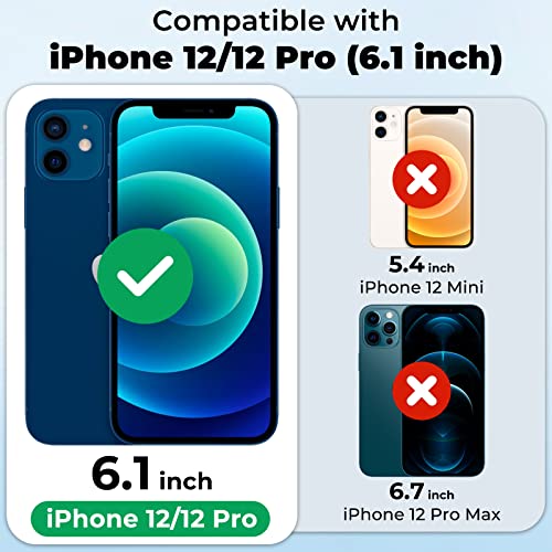 WHPXJY 4 Pack Privacy Screen Protector for iPhone 12/12 Pro 6.1 inch, Anti-Spy Screen Protector Tempered Glass Film Shatterproof/Anti-Scratch/Touch Sensitive/No Air Bubbles/Easy to Install - size: iPhone 12 -6.1Inch (Pack of 2)