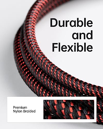 USB C to Lightning Cable [Apple MFi Certified] iPhone Charger 6FT, 2Pack - color: Red, size: 6FT, style: USB C to Lightning