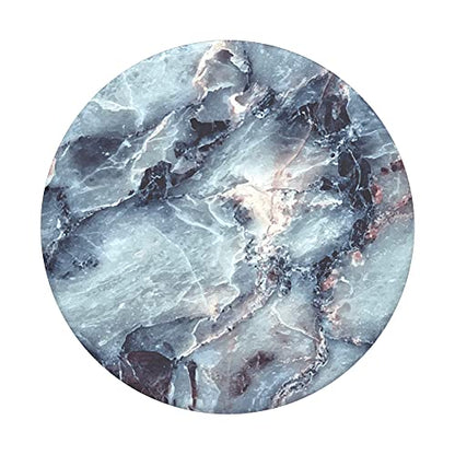 PopSockets Phone Grip with Expanding Kickstand, Marble PopGrip - Blue Marble - color: Blue Marble, size: small