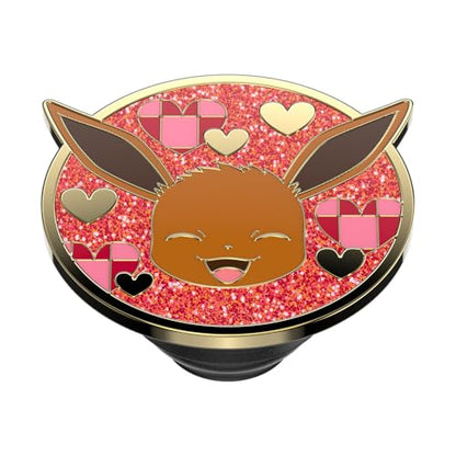 PopSockets Adhesive Phone Grip, Holder- Enamel Eevee XOXO - color: Eevee XOXO, style: Adhesive